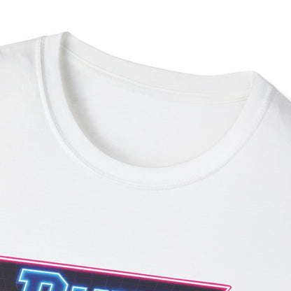 Built Different Raised Offline T-Shirt | Retro 80s Neon Graphic Tee