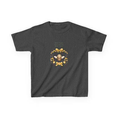 Bee Kind Bee Silly Bee You Kids T-Shirt | Cute Bee Wreath Design