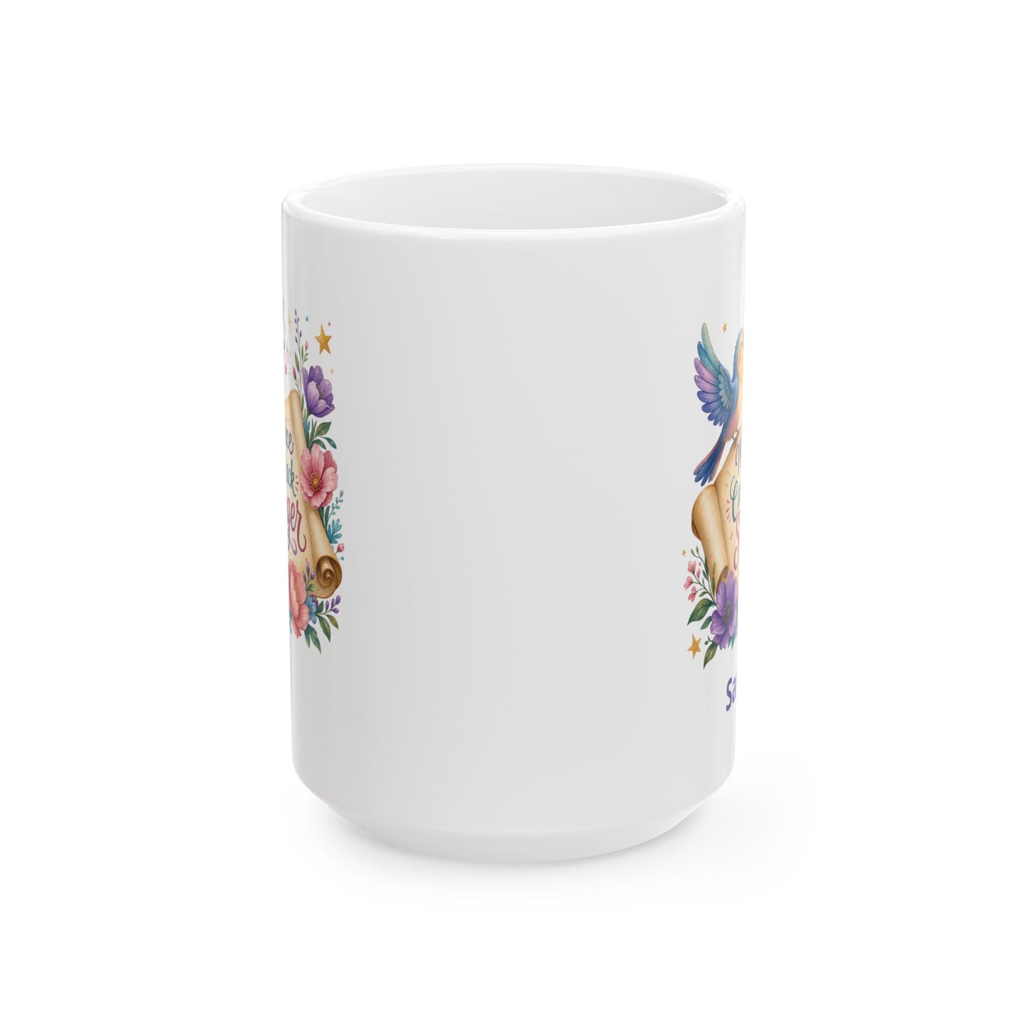 My Voice Came Back Stronger Ceramic Mug | Survivor Quote, Recovery