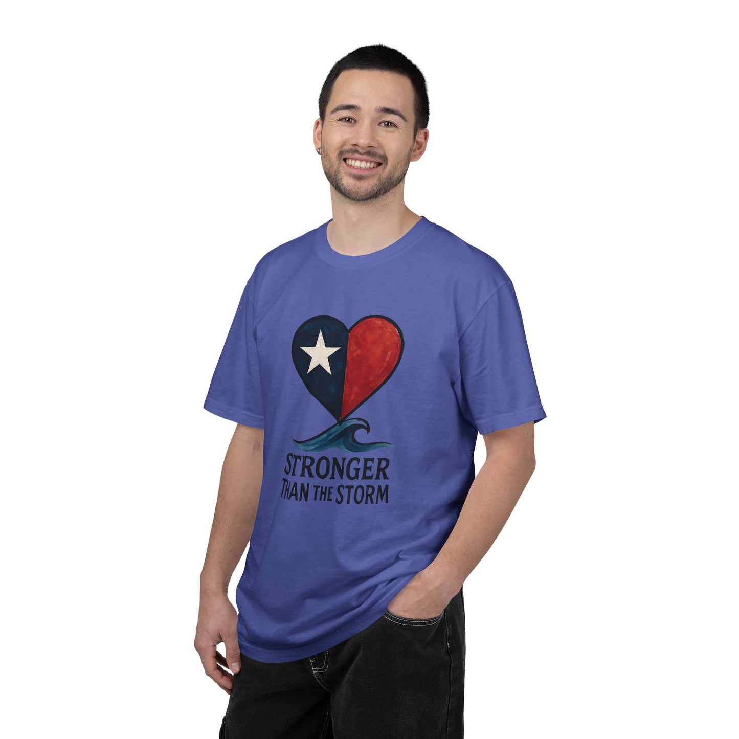 Texas Tough Unisex T-shirt, Stronger than the Storm, Texas Pride Tee, Southern Attitude Shirt, Lone Star State Apparel