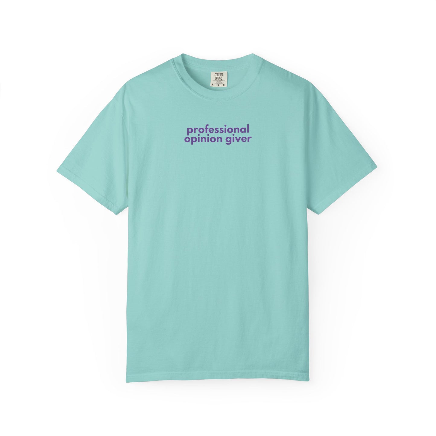 Professional Opinion Giver T-Shirt, Casual Tee, Unisex Top, Gift for Friends, Fun Tee, Everyday Wear, Humorous Apparel
