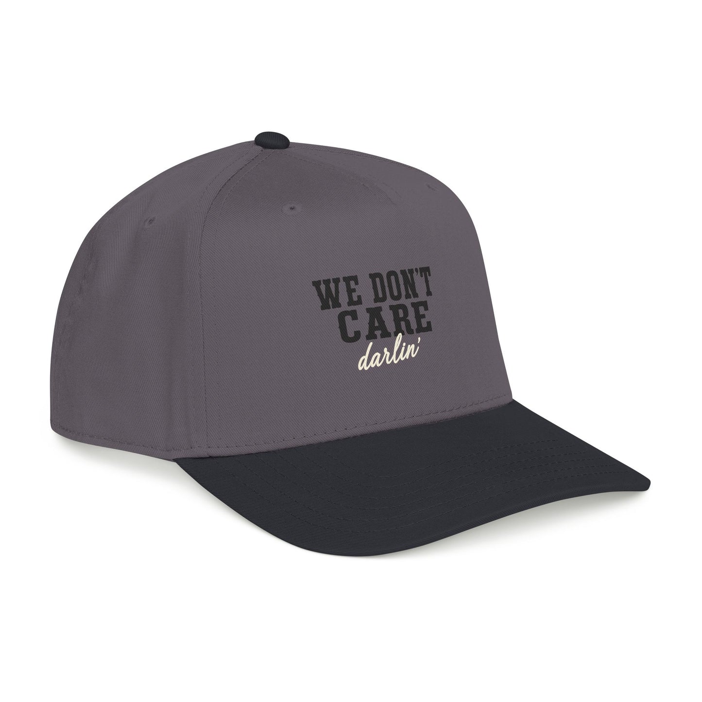 We Don't Care Darlin Gen X Mid Profile Baseball Cap