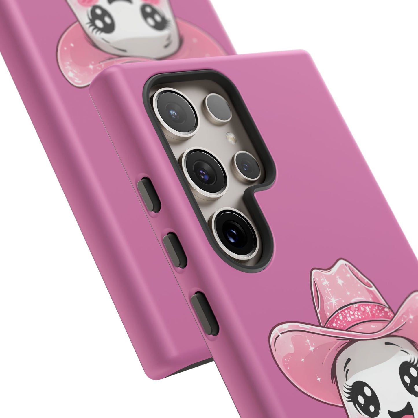 Cute Ghost Phone Case - Fun, Whimsical, Kawaii, Halloween, Gift Idea, Pink Ghost Design