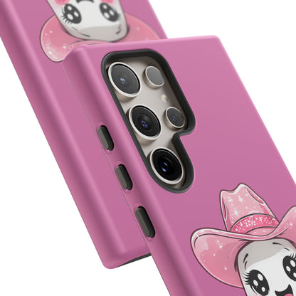 Cute Ghost Phone Case - Fun, Whimsical, Kawaii, Halloween, Gift Idea, Pink Ghost Design