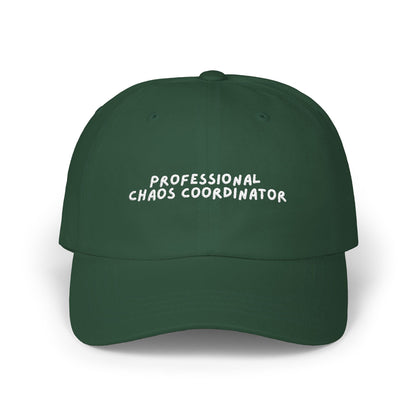 Professional Chaos Coordinator Dad Cap | Humorous Baseball Hat
