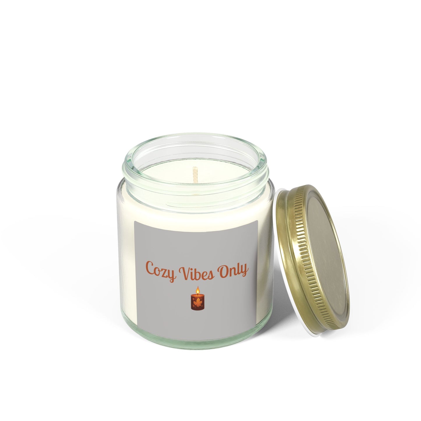 Cozy Vibes Scented Candles | Aromatherapy Gift, Home Decor, Relaxation, Eco-Friendly, Self-Care, Cozy Home