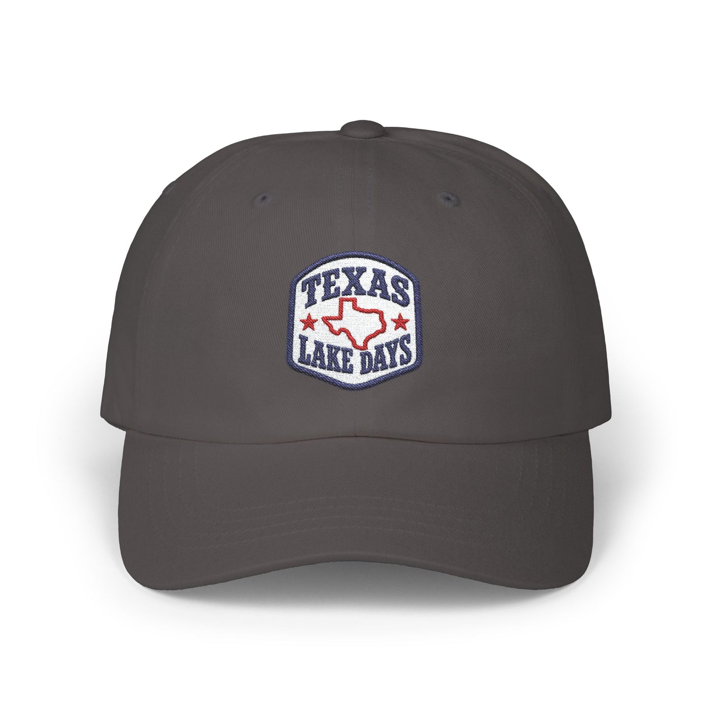 Texas Lake Days Dad Cap | Embroidered Patch Baseball Hat