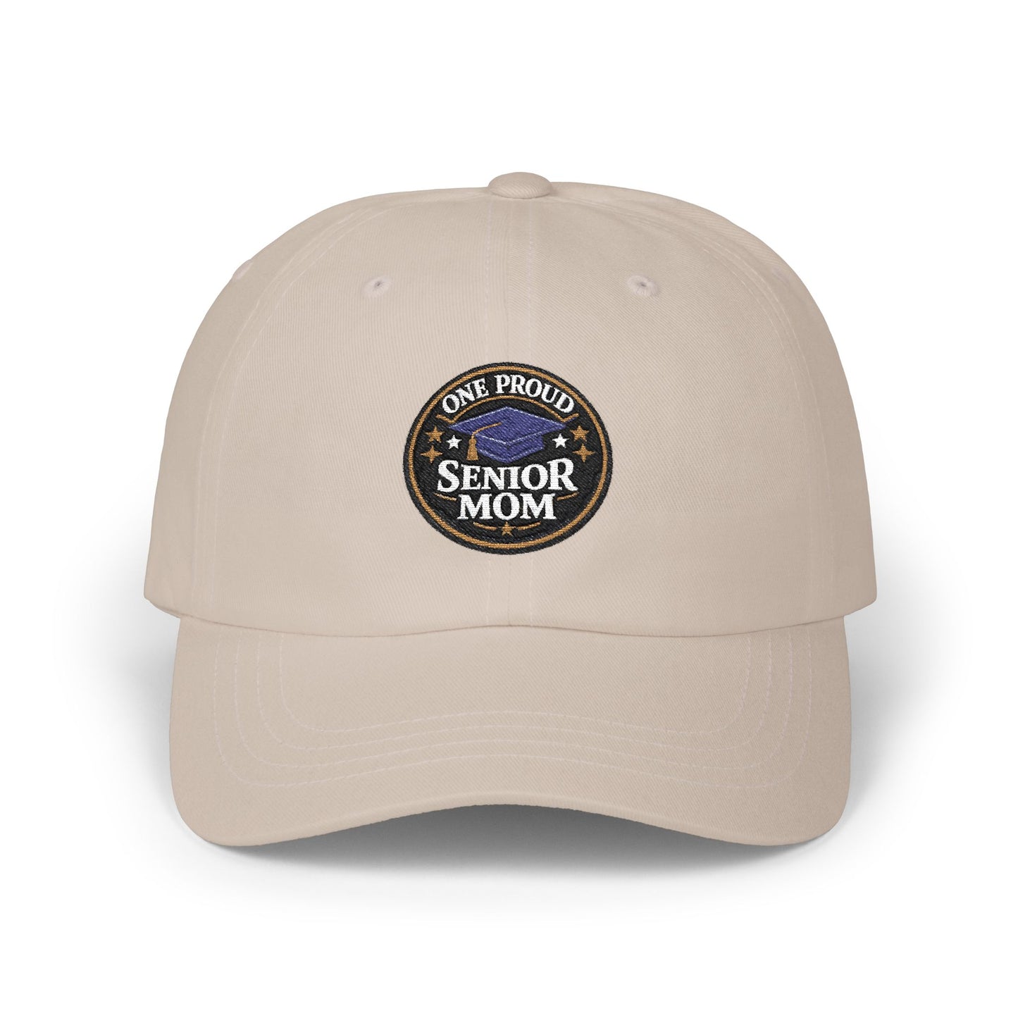 One Proud Senior Mom Embroidered Classic Dad Cap | Graduation Mom Hat