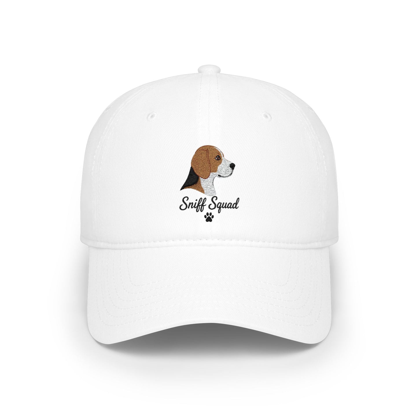 Beagle Head Sniff Squad Cap | Low Profile Baseball Cap
