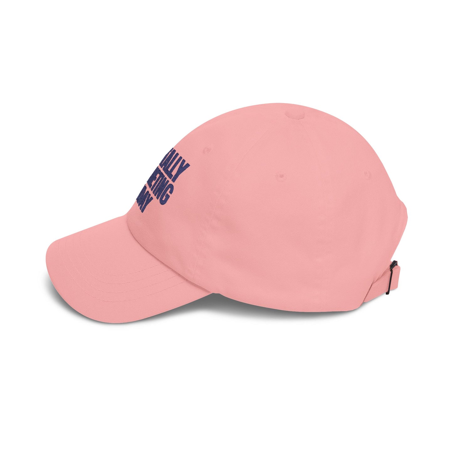 Mentally Crocheting Today Dad Cap | Embroidered Crochet Hat