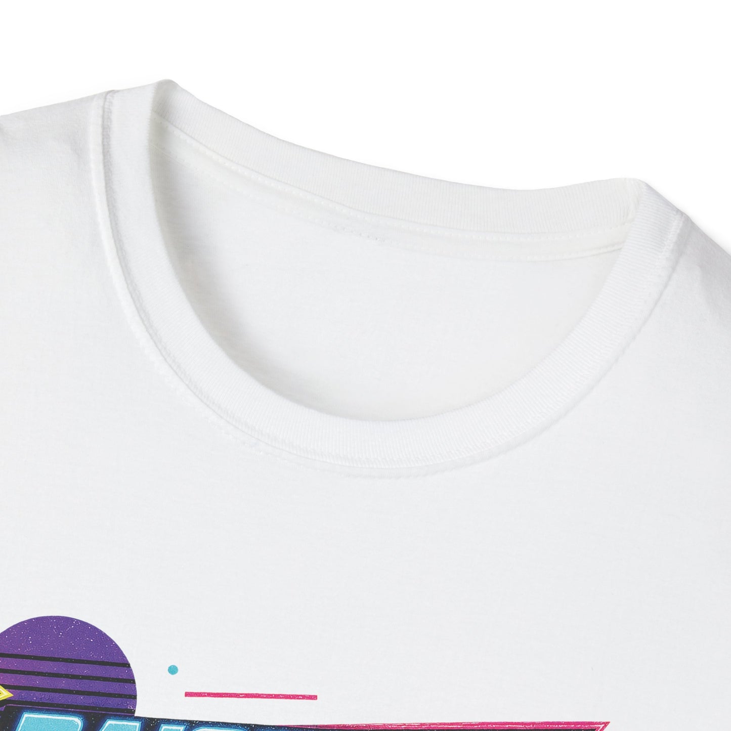 Raised on Jesus & Hose Water T-Shirt | Retro Neon Christian Faith Graphic