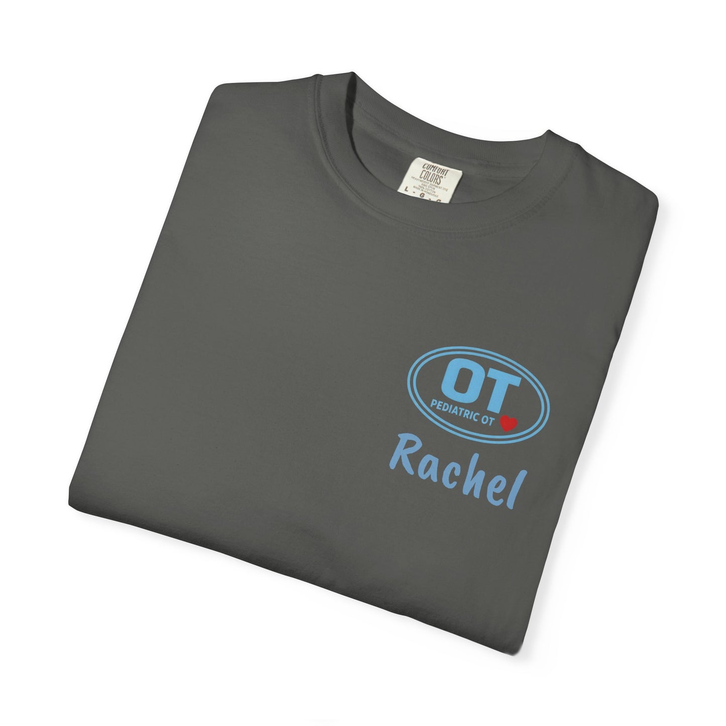 Pediatric OT Oval Logo Personalized T-Shirt | Occupational Therapy Tee