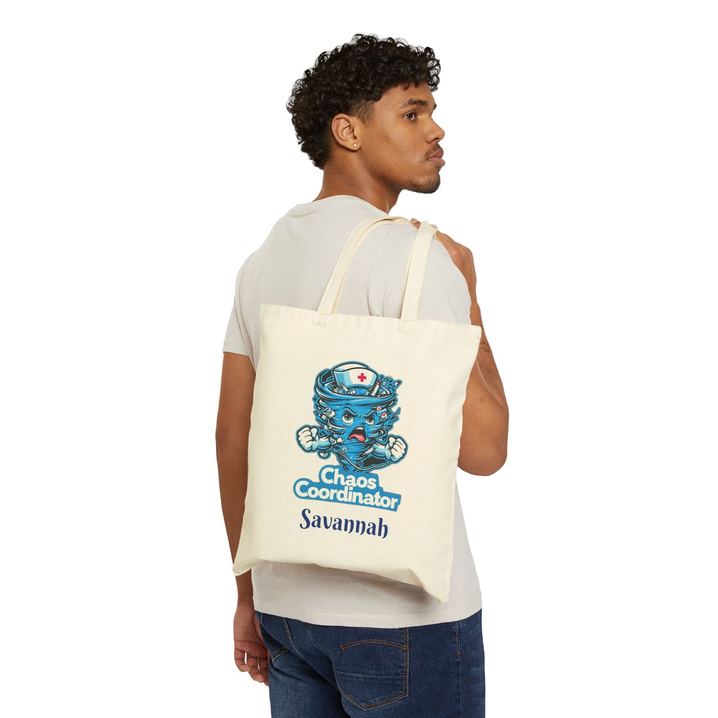 Chaos Coordinator Nurse Tote Bag | Gift for Healthcare Workers, Canvas Shopping Bag, Nurse Appreciation, Eco-Friendly Reusable Bag, [...]