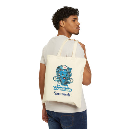 Chaos Coordinator Nurse Tote Bag | Gift for Healthcare Workers, Canvas Shopping Bag, Nurse Appreciation, Eco-Friendly Reusable Bag, [...]