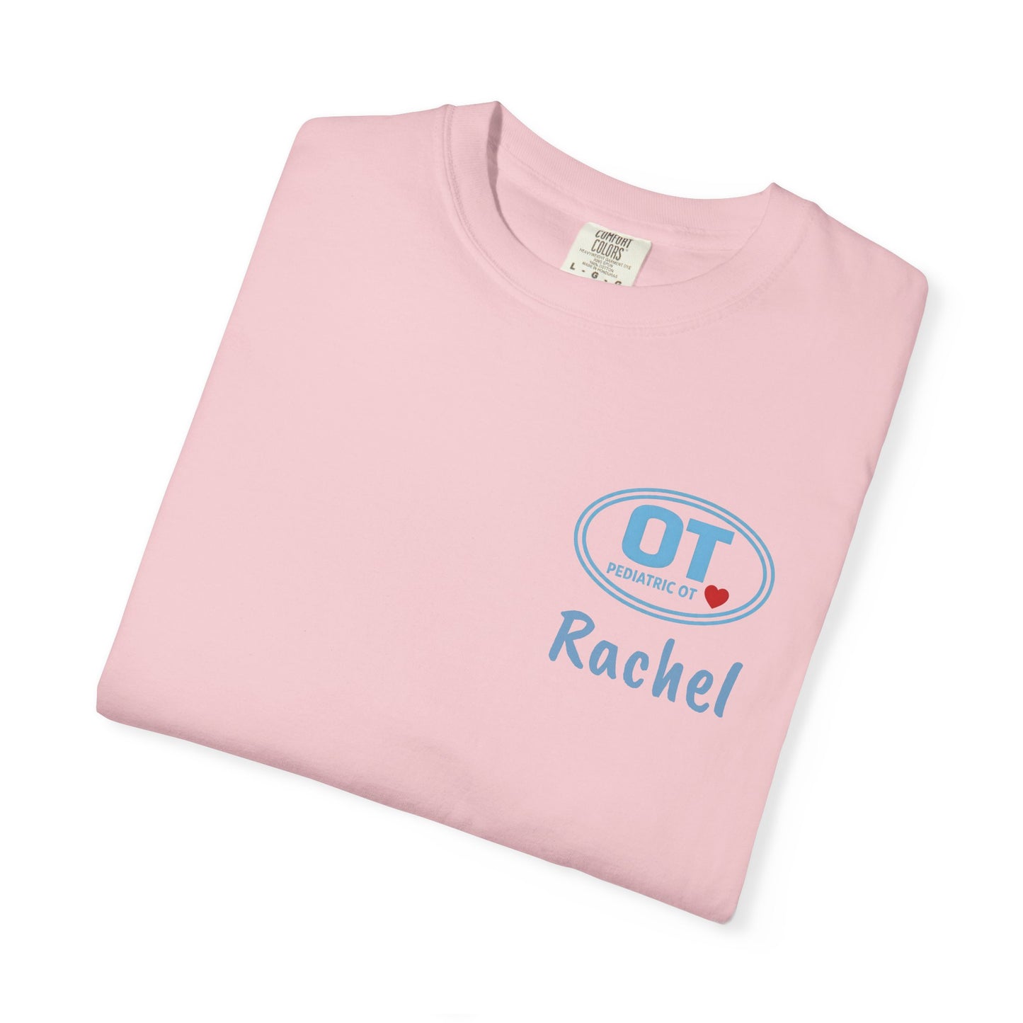 Pediatric OT Oval Logo Personalized T-Shirt | Occupational Therapy Tee