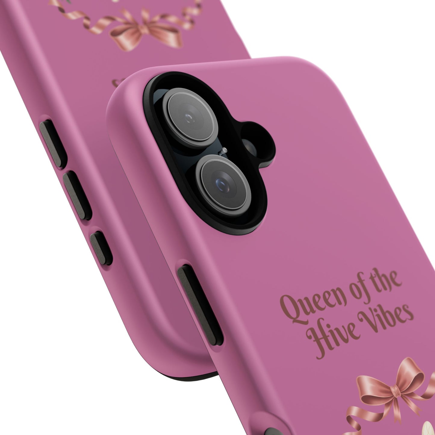 Queen of the Hive Bee Phone Case | Cute Floral Bee iPhone Case