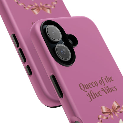 Queen of the Hive Bee Phone Case | Cute Floral Bee iPhone Case