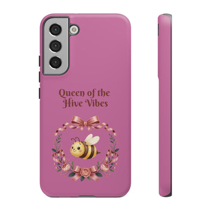 Queen of the Hive Bee Phone Case | Cute Floral Bee iPhone Case