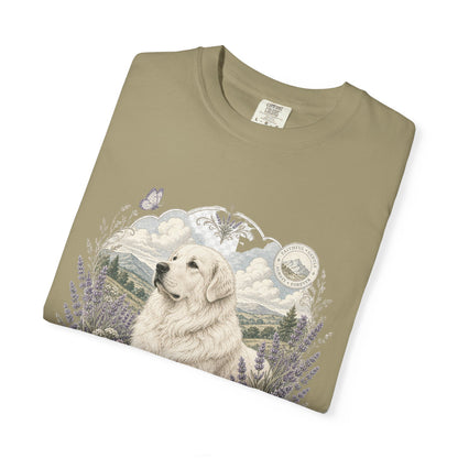 Great Pyrenees Guardian of My Heart T-Shirt | Mountain Dog Illustration