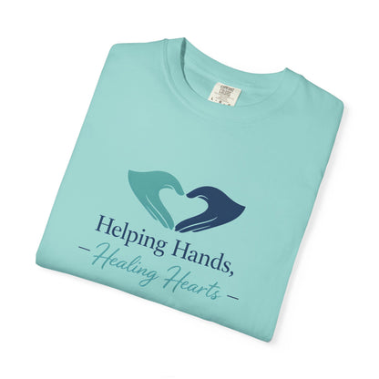 Helping Hands Healing Hearts Occupational Therapist T-shirt | OT Appreciation