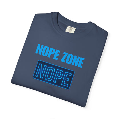 Nope Zone Humor Gen X T-shirt, Unisex Tee, Vintage Graphic Tee, Funny Shirt, Sarcastic Tee, Retro Gift