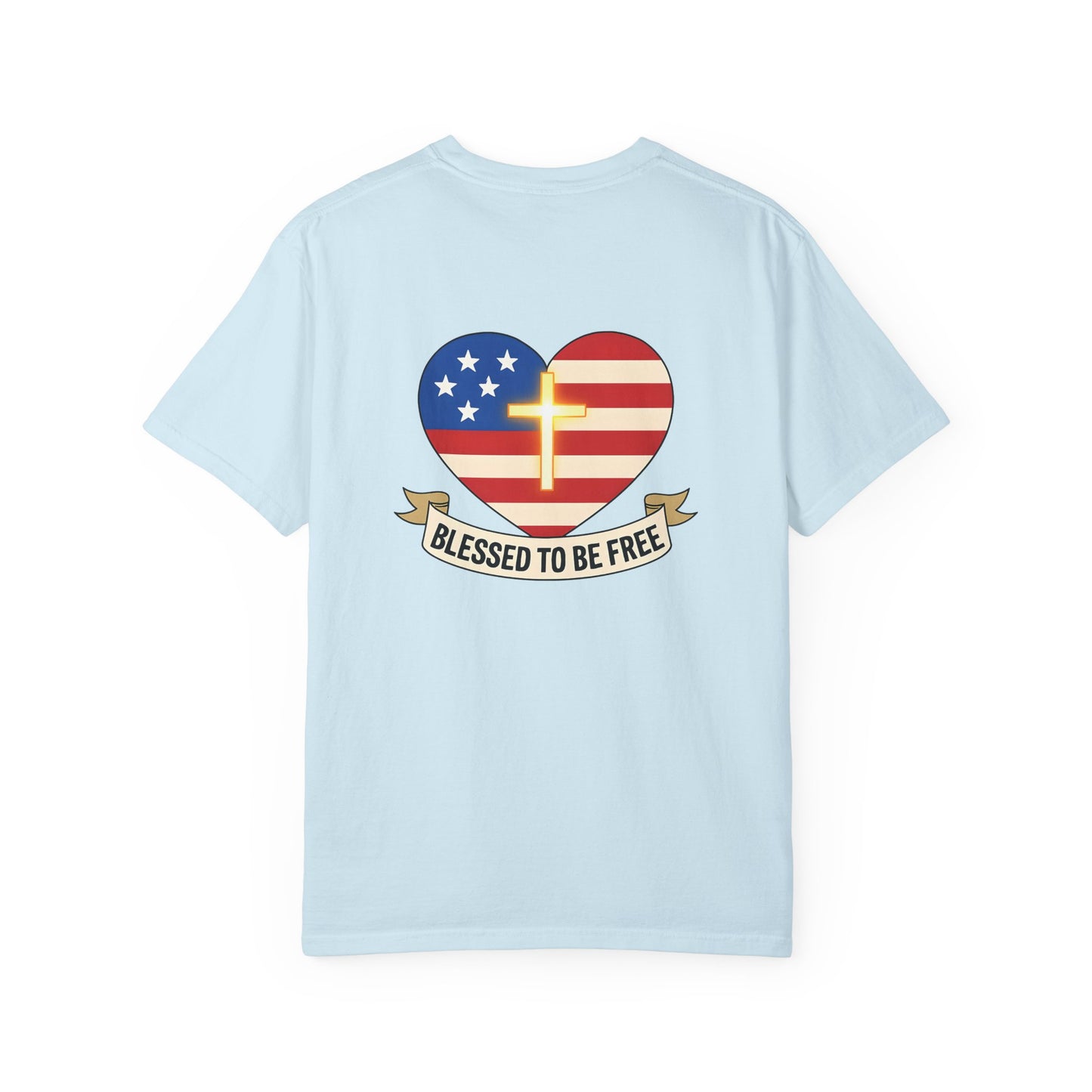 Freedom Blessed to Be Free Unisex T-shirt, Inspirational Tee, Positive Vibes Shirt, Gift for Him or Her, Casual Top, Comfortable Clothing