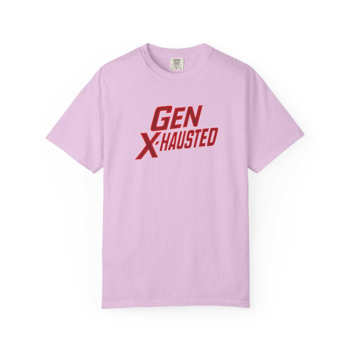 Gen X-Hausted Unisex T-Shirt, Vintage Style Tee, Funny Gift for Gen X, Casual Wear, Humor Shirt