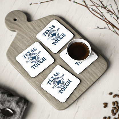 Coasters, Texas Tough Rescue and Rebuild design - strength through tragedy, Drink Coasters, Home Decor, Housewarming Gift, Texas Pride,