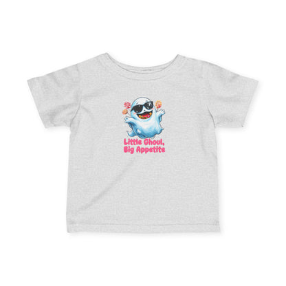 Adorable Halloween Infant T-Shirt, Little Ghoul Big Appetite Tee, Baby Halloween Costume, Cute Toddler Shirt, Spooky Fun Apparel, [...]