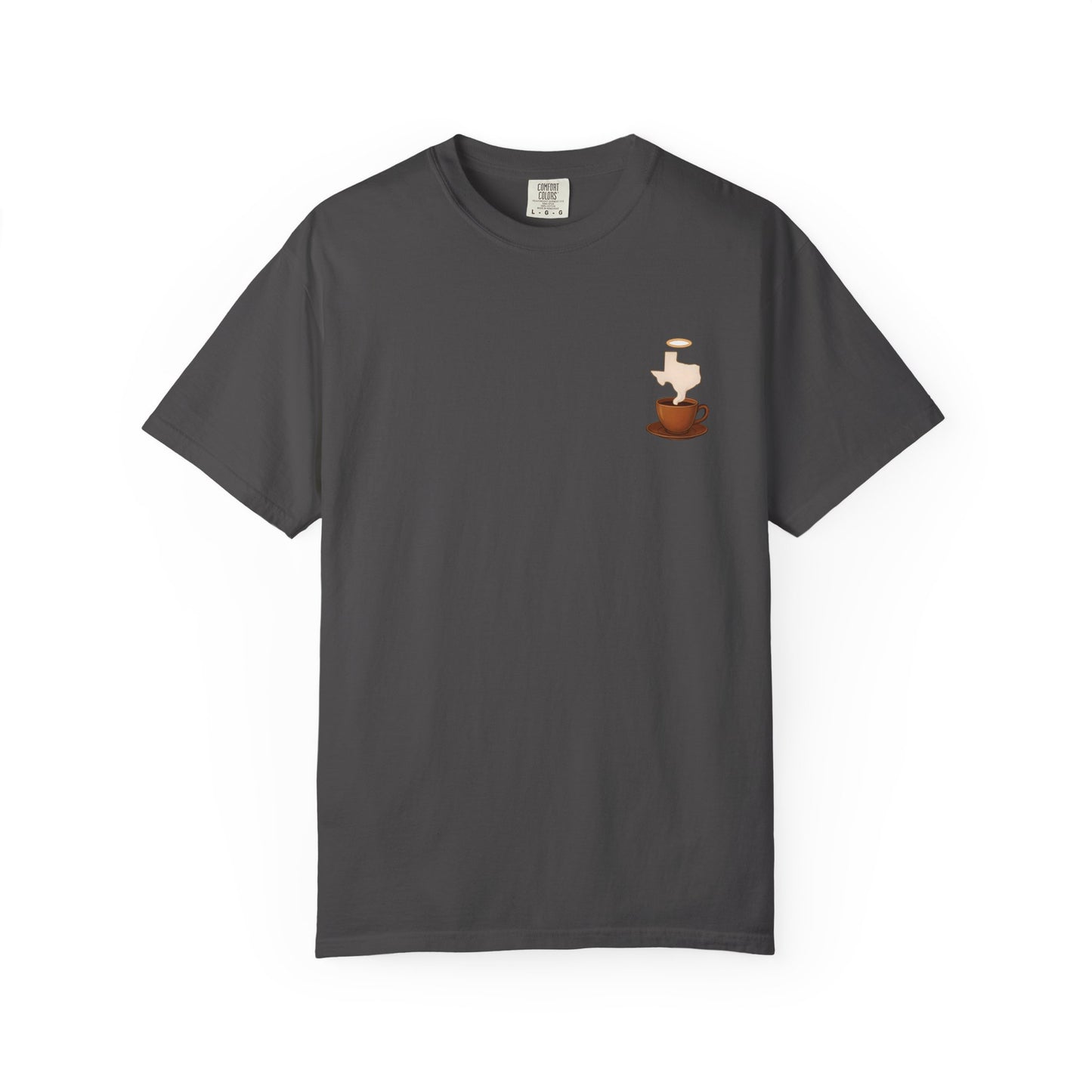 Blessings Brewed T-Shirt, Faith-Inspired Tee, Coffee Lover Gift, Texas Pride Apparel, Unisex Casual Wear