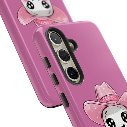 Cute Ghost Phone Case - Fun, Whimsical, Kawaii, Halloween, Gift Idea, Pink Ghost Design