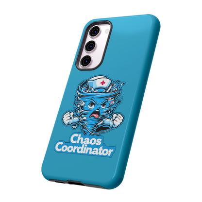 Chaos Coordinator Phone Case, Fun Nurse Gift, Tough Cases for Healthcare Heroes, Unique Cell Phone Cover, Funny Medical Humor