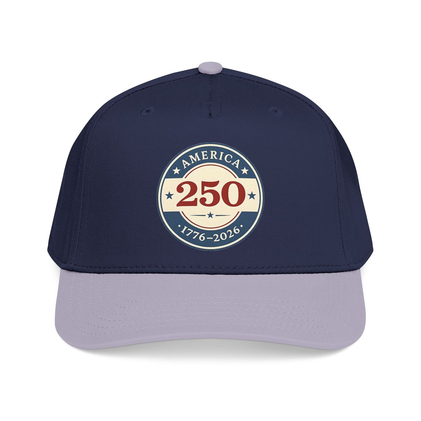 America 250 1776-2026 Patch Mid Profile Baseball Cap | 250th Anniversary Celebration