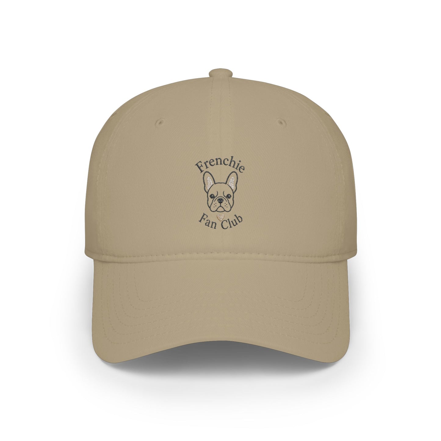 Frenchie Fan Club French Bulldog Baseball Cap | Cute Dog Dad Hat