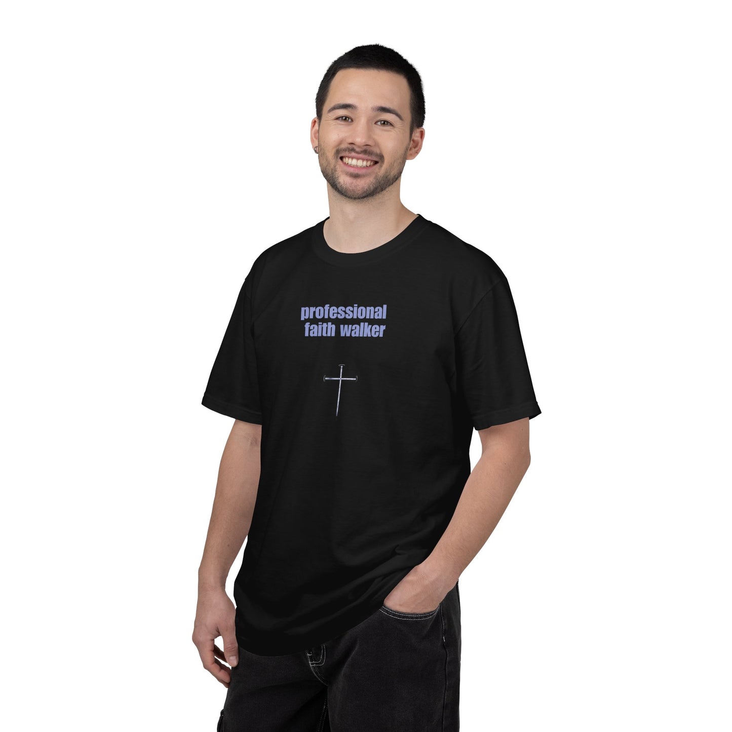 Professional Faith Walker T-Shirt, Faith Inspired Apparel, Christian Gifts, Casual Religious Wear, Unisex Tees for All Occasions