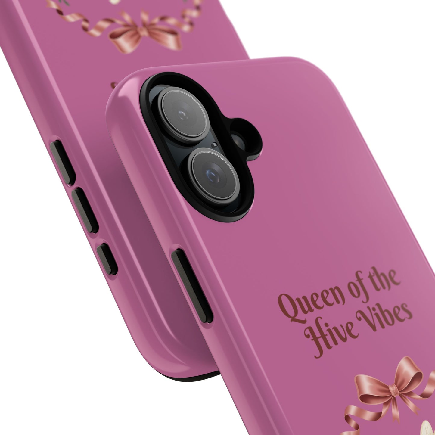 Queen of the Hive Bee Phone Case | Cute Floral Bee iPhone Case