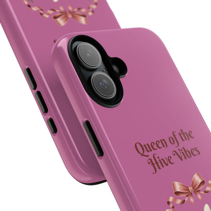 Queen of the Hive Bee Phone Case | Cute Floral Bee iPhone Case