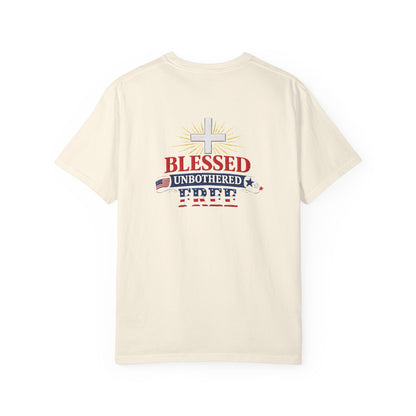 Blessed Unbothered Free cross | T-shirt