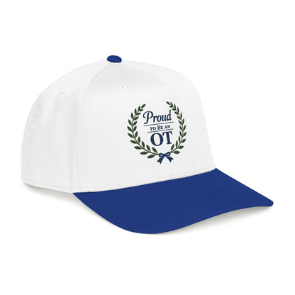 Proud to Be an OT Baseball Cap | Occupational Therapist Hat, Laurel Wreath