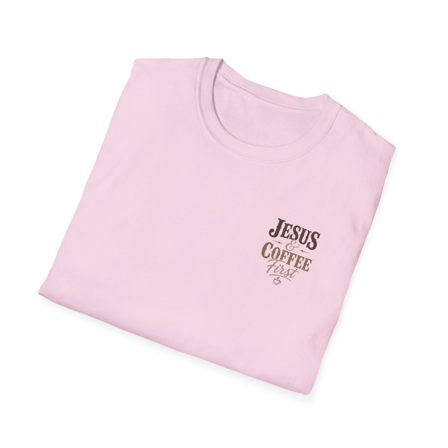 Jesus & Coffee First T-Shirt | Christian Coffee Tee