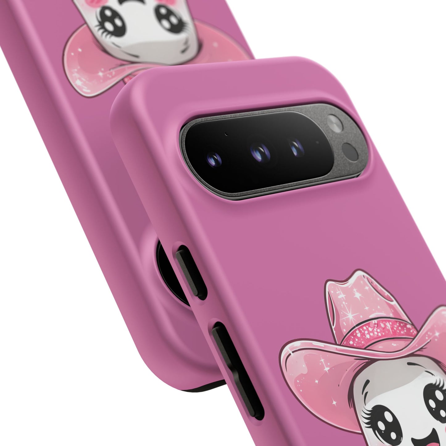 Cute Ghost Phone Case - Fun, Whimsical, Kawaii, Halloween, Gift Idea, Pink Ghost Design