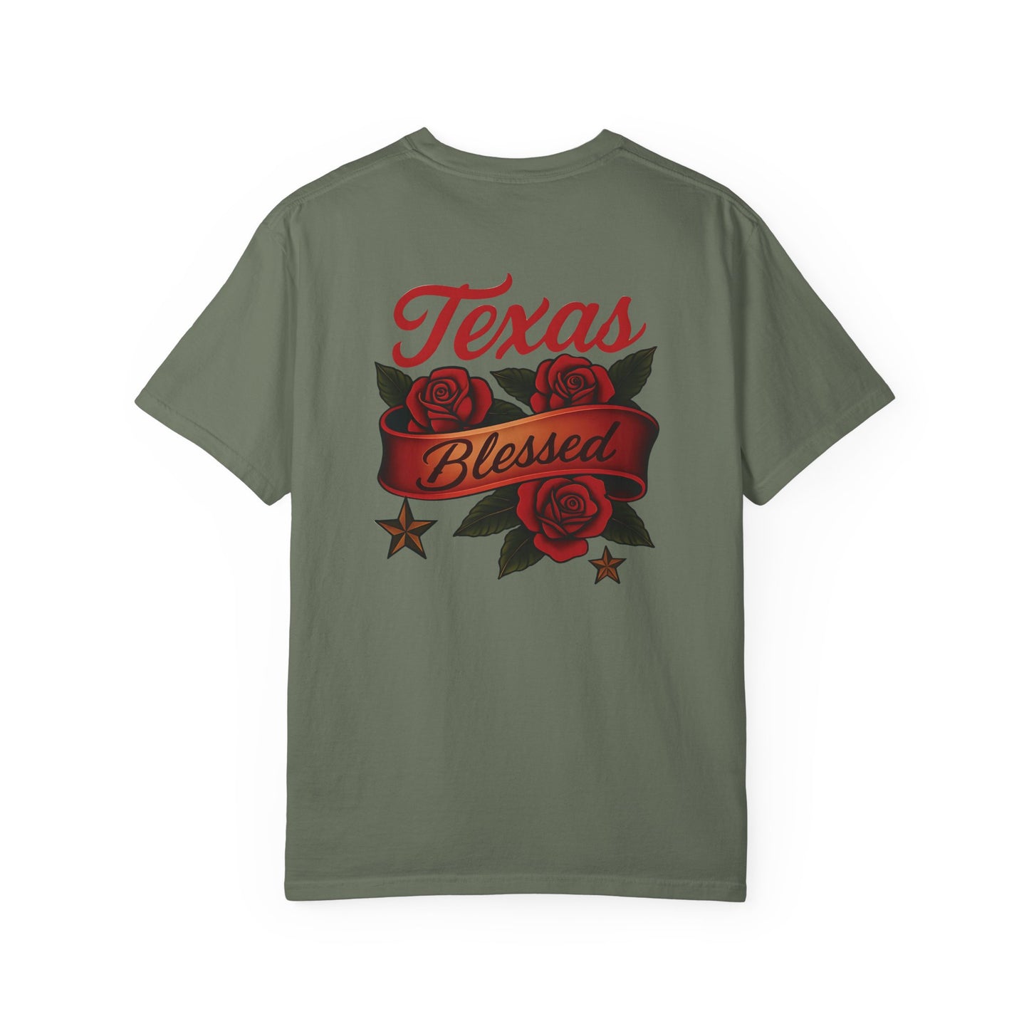 Texas Blessed Unisex Garment-Dyed T-shirt | Casual Tee for Everyday Wear, Perfect Gift for Texas Lovers, Birthday, and Celebrations, [...]