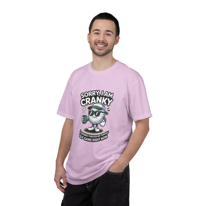 Sorry I Am Cranky Golf Ball Shirt | Funny Golf T-Shirt