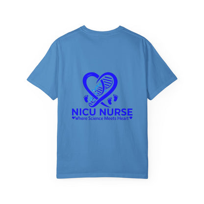 NICU Nurse Love T-Shirt, Personalized Unisex Tee, Heartbeat Tee, Gift for Nurses, Custom Nurse Shirt