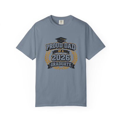 Proud Dad of a 2026 Graduate T-shirt | Graduation Dad Tee, Class of 2026