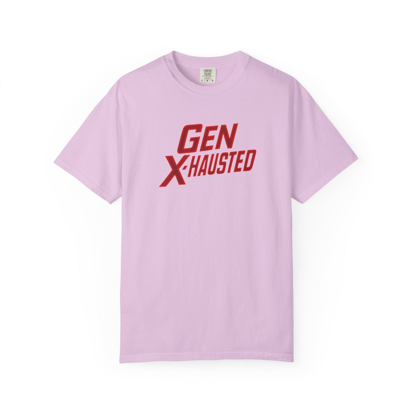 Gen X-Hausted Unisex T-shirt, Forgot Again Found Out Funny Tee, Gen X Humor Gift, Retro 80s 90s Shirt, Vintage Style Clothing