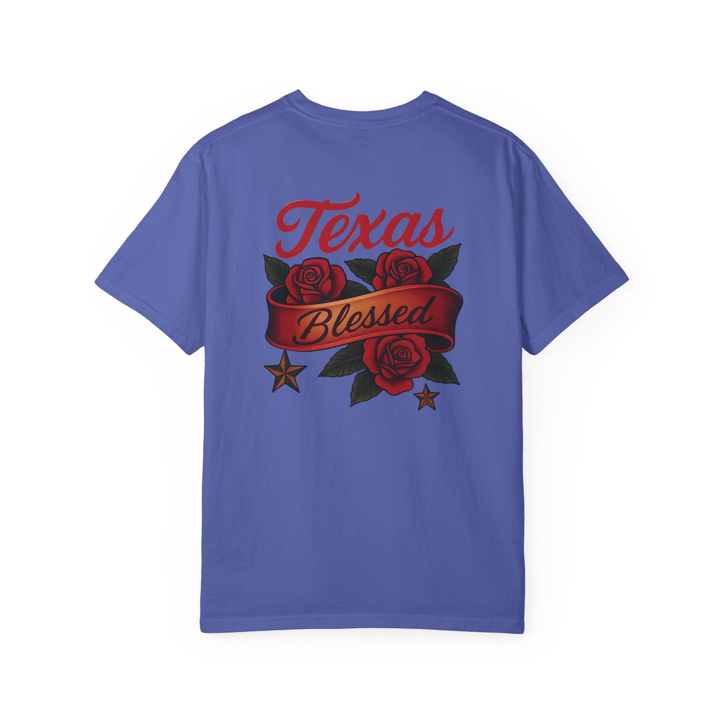 Texas Blessed Unisex Garment-Dyed T-shirt | Casual Tee for Everyday Wear, Perfect Gift for Texas Lovers, Birthday, and Celebrations, [...]