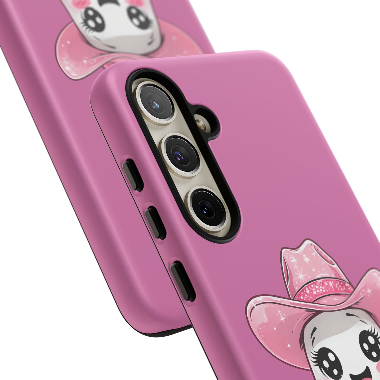 Cute Ghost Phone Case - Fun, Whimsical, Kawaii, Halloween, Gift Idea, Pink Ghost Design
