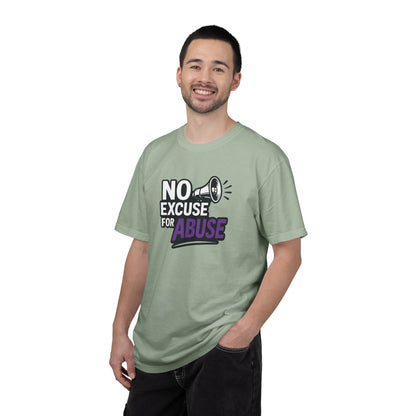 Empowering Unisex T-Shirt: No Excuse for Abuse, Awareness Shirt, Activism Tee, Gift for Supporters, Comfort Wear