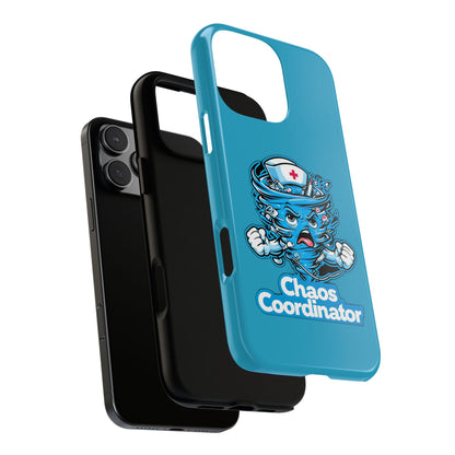 Chaos Coordinator Phone Case, Fun Nurse Gift, Tough Cases for Healthcare Heroes, Unique Cell Phone Cover, Funny Medical Humor